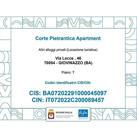 Corte Pietrantica - Charming & Guest house *